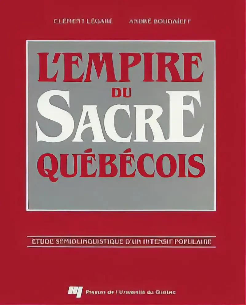 Copertina: L'empire du sacre québécois