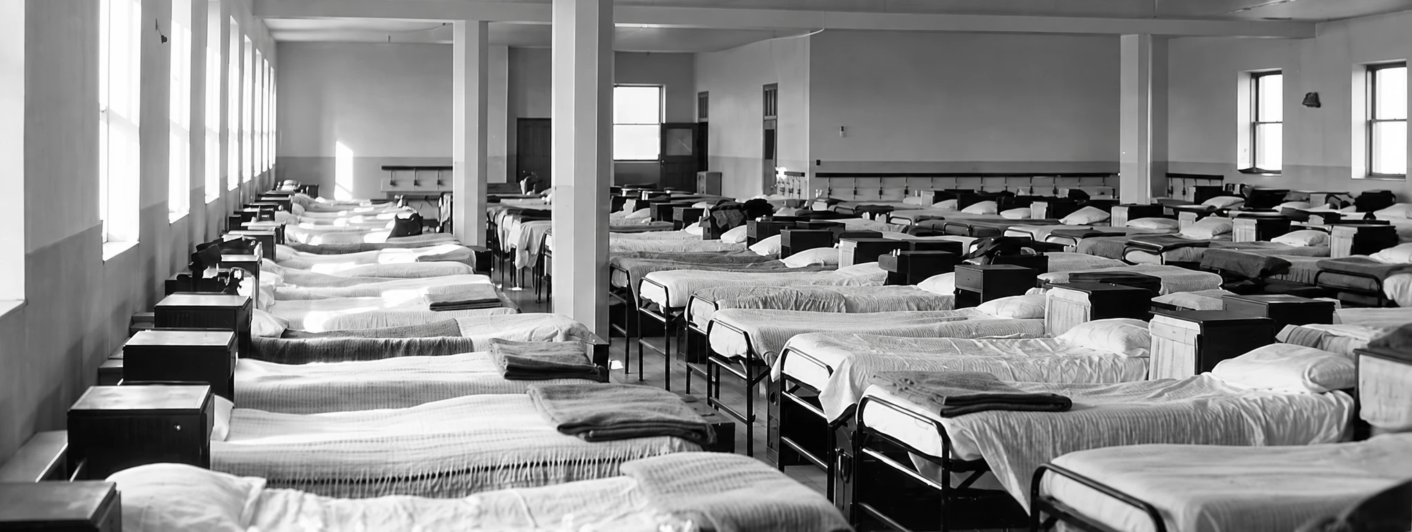 Dormitories in 1949