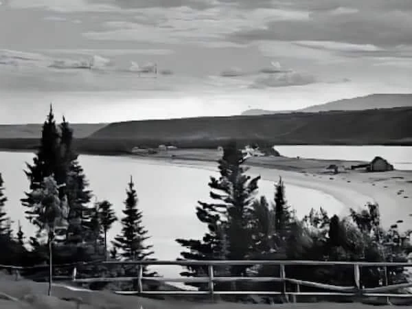 Paysage de Rivière-Pentecôte