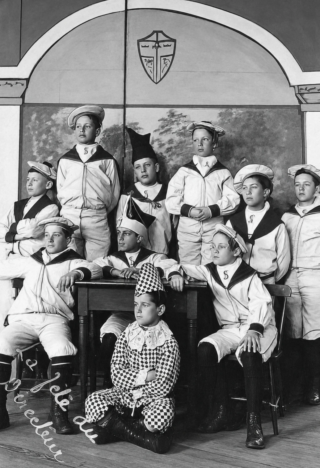 Théâtre: La fête du directeur en 1927